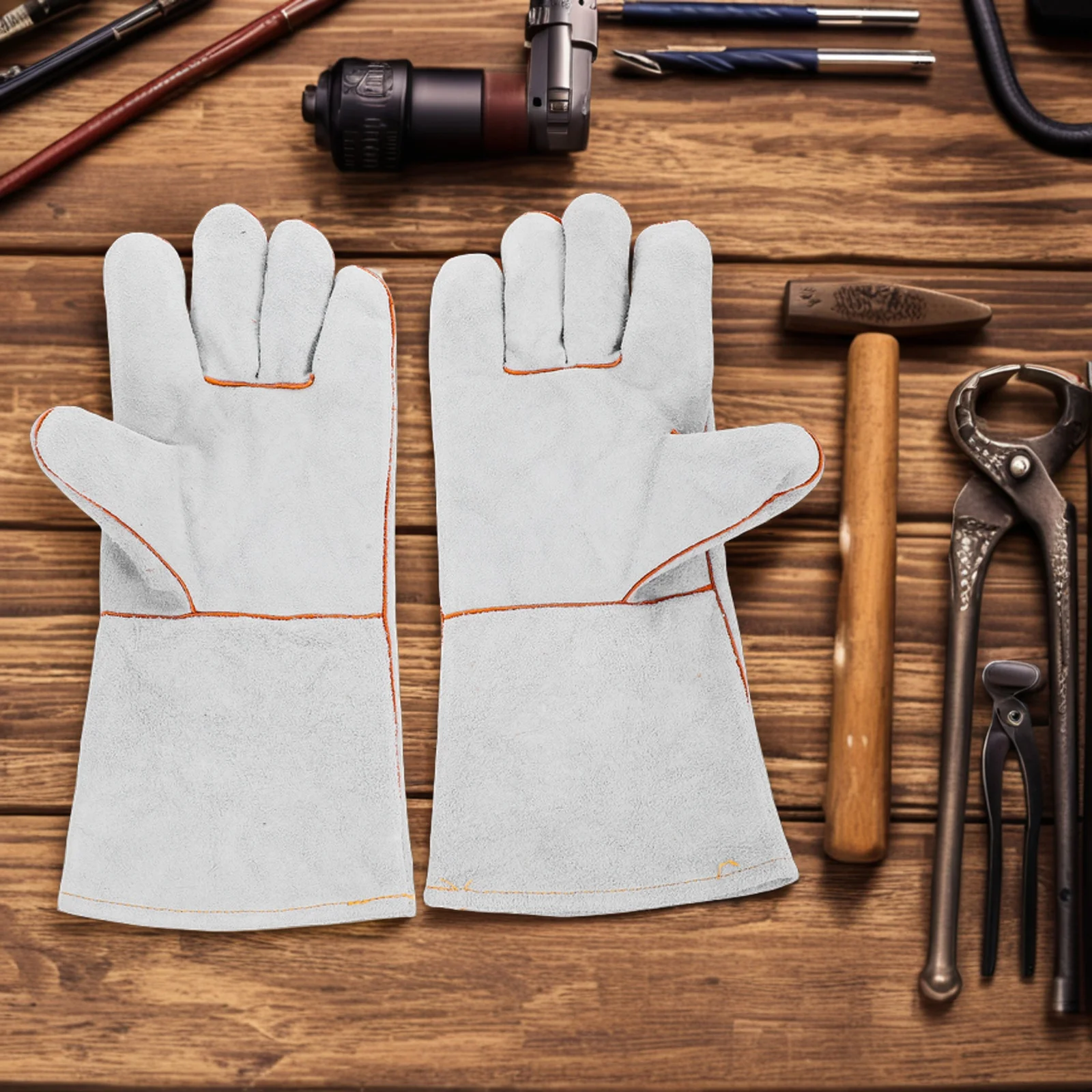 1Pair Protective Welding Gloves for Men Heavy Duty Work Gloves Heat Insulated Long Sleeve Welder Safety Gear
1Pair Protective Welding Gloves for Men Heavy Duty Work Gloves Heat Insulated Long Sleeve Welder Safety Gear