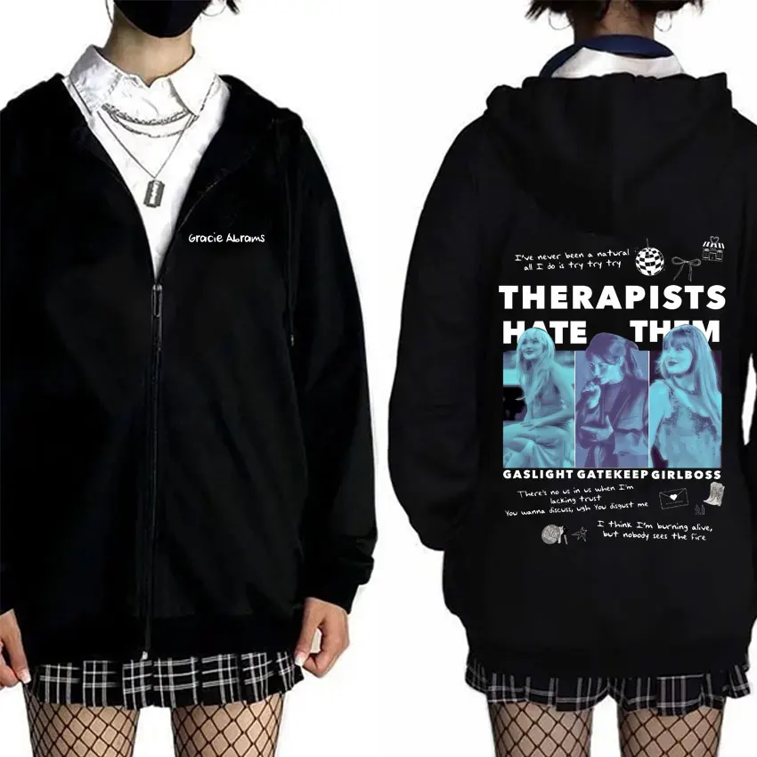 Fashion Gracie Abrams The Secret of Us Zipper Hoodie Men Women Hip Hop Oversized Zip Up Jacket Male Vintage Casual Sweatshirt
Fashion Gracie Abrams The Secret of Us Zipper Hoodie Men Women Hip Hop Oversized Zip Up Jacket Male Vintage Casual Sweatshirt