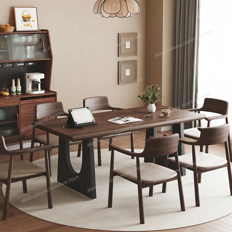 Light Luxury Unique Dining Table Rectangular Wood Nordic Living Room Tables Restaurant Modern Big Mesas Comedor Luxury Furniture
Light Luxury Unique Dining Table Rectangular Wood Nordic Living Room Tables Restaurant Modern Big Mesas Comedor Luxury Furniture