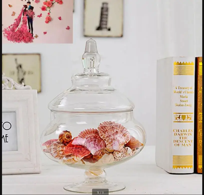 European Style Transparent Glass Food Candy Jar with Lid Decoration Wedding Arrangement Household Storage
European Style Transparent Glass Food Candy Jar with Lid Decoration Wedding Arrangement Household Storage