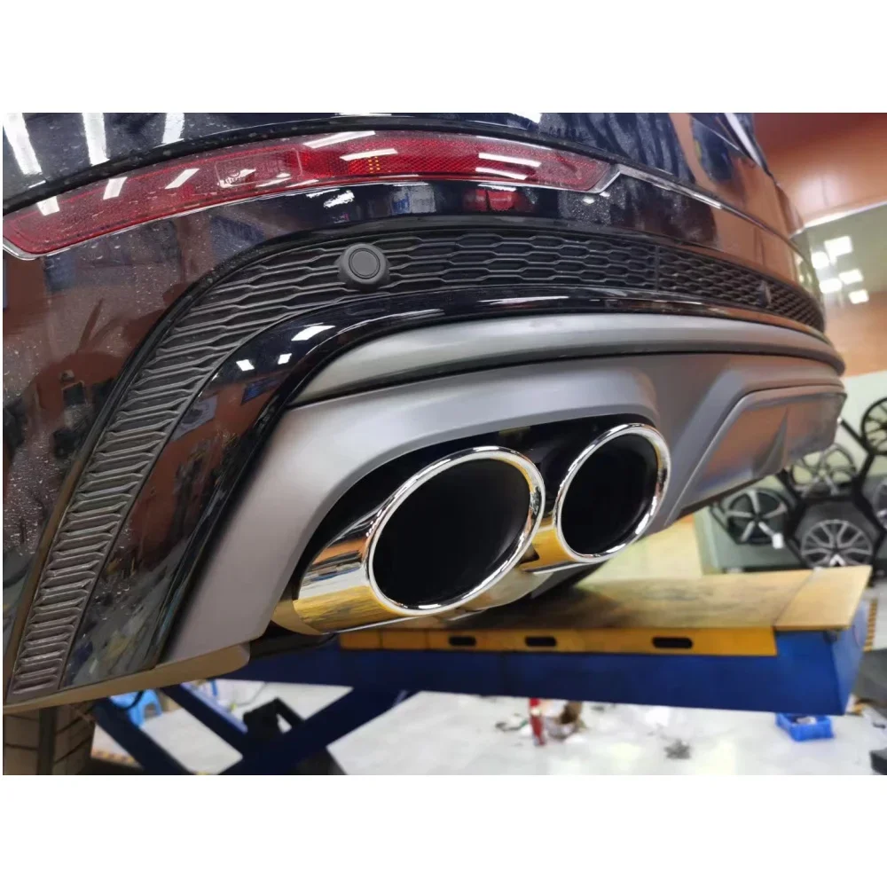 SQ8 style rear diffuser with exhaust pipes fit Audi Q8 PP auto tuning parts factory price
SQ8 style rear diffuser with exhaust pipes fit Audi Q8 PP auto tuning parts factory price