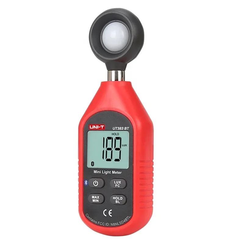 Цифровой Luxmeter UT383BT, Bluetooth, мини-устройство для измерения окружающей среды, портативное устройство
Цифровой Luxmeter UT383BT, Bluetooth, мини-устройство для измерения окружающей среды, портативное устройство
