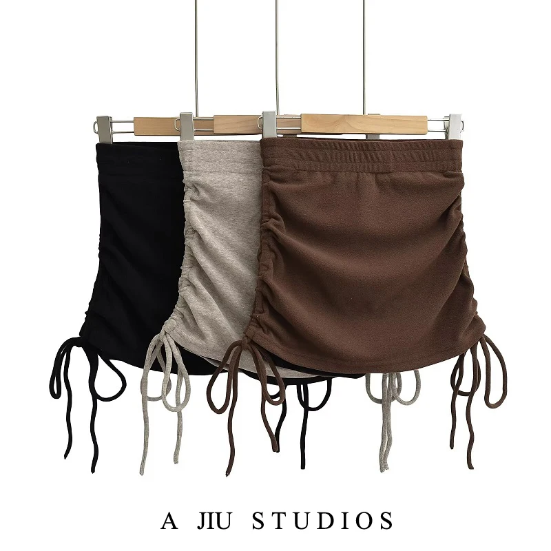 High Waist Pleated Skirt Women's Summer Street Sle Dstring Wrap Bodycon ort Skirt Lengthening Legs Illusory Slimming
High Waist Pleated Skirt Women's Summer Street Sle Dstring Wrap Bodycon ort Skirt Lengthening Legs Illusory Slimming