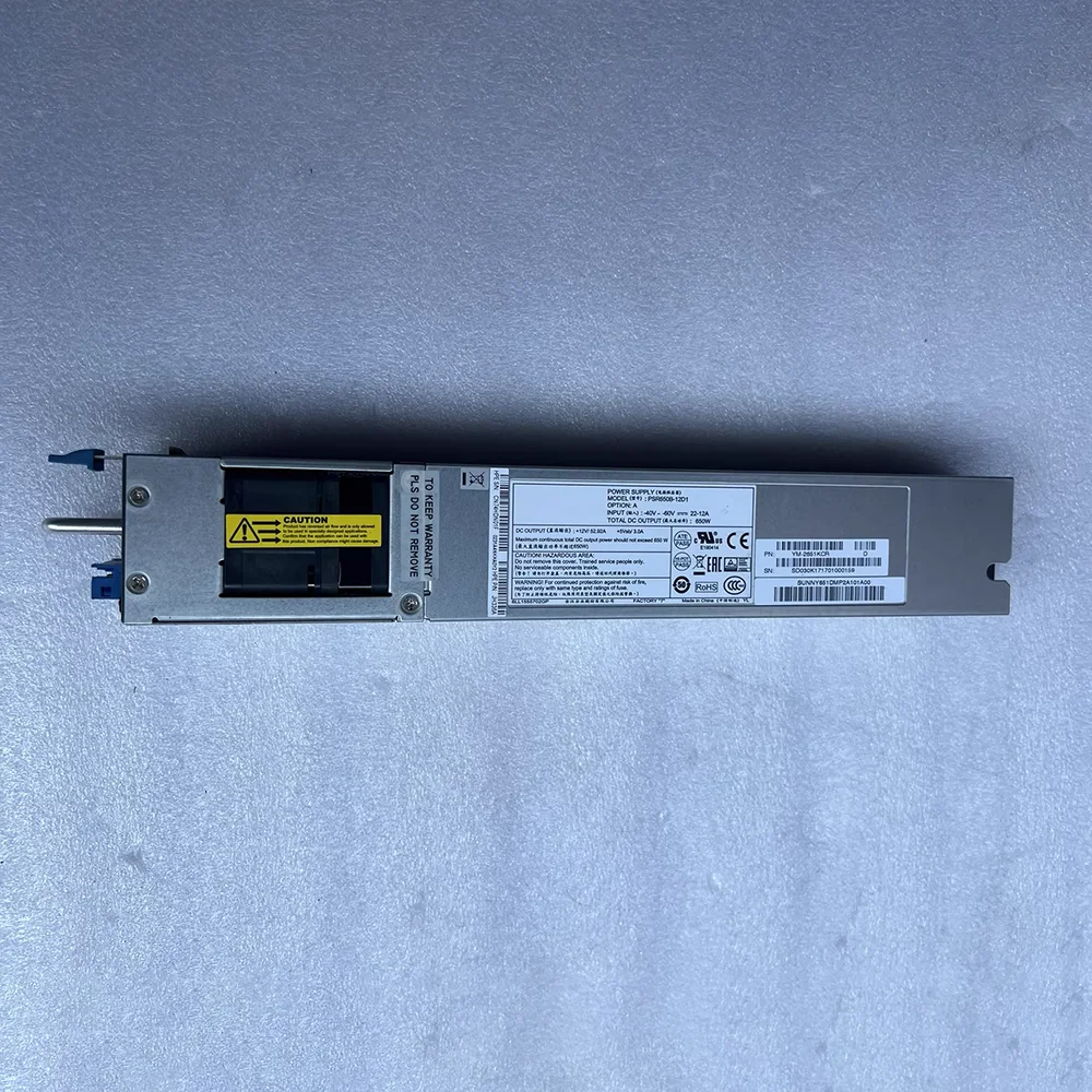 Модуль питания YM-2651KCR JH336A Блок питания постоянного тока мощностью 650 Вт PSR650B-12D1
Модуль питания YM-2651KCR JH336A Блок питания постоянного тока мощностью 650 Вт PSR650B-12D1