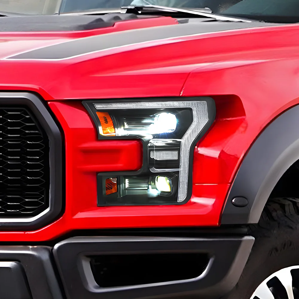 Car Front Lamps For Ford Raptor F150 2015-2020 LED Auto Headlights Assembly Upgrade Dynamic 2 Projector Lens Tools Accessories
Car Front Lamps For Ford Raptor F150 2015-2020 LED Auto Headlights Assembly Upgrade Dynamic 2 Projector Lens Tools Accessories