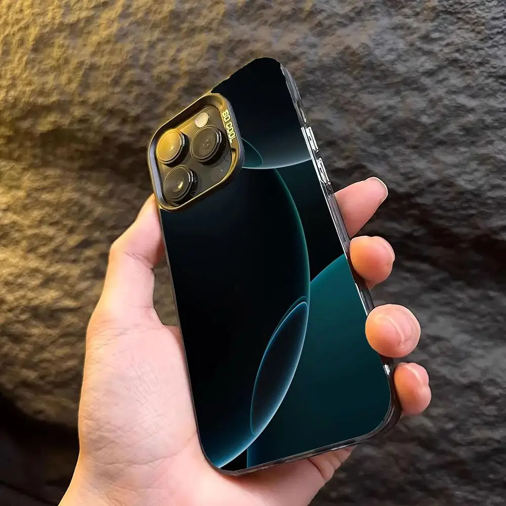 Blue arc design phone case for iPhone 16 15 14 13 12 11 Pro/ Max/Plus shock-proof rear cover anti-fingerprint
Blue arc design phone case for iPhone 16 15 14 13 12 11 Pro/ Max/Plus shock-proof rear cover anti-fingerprint
