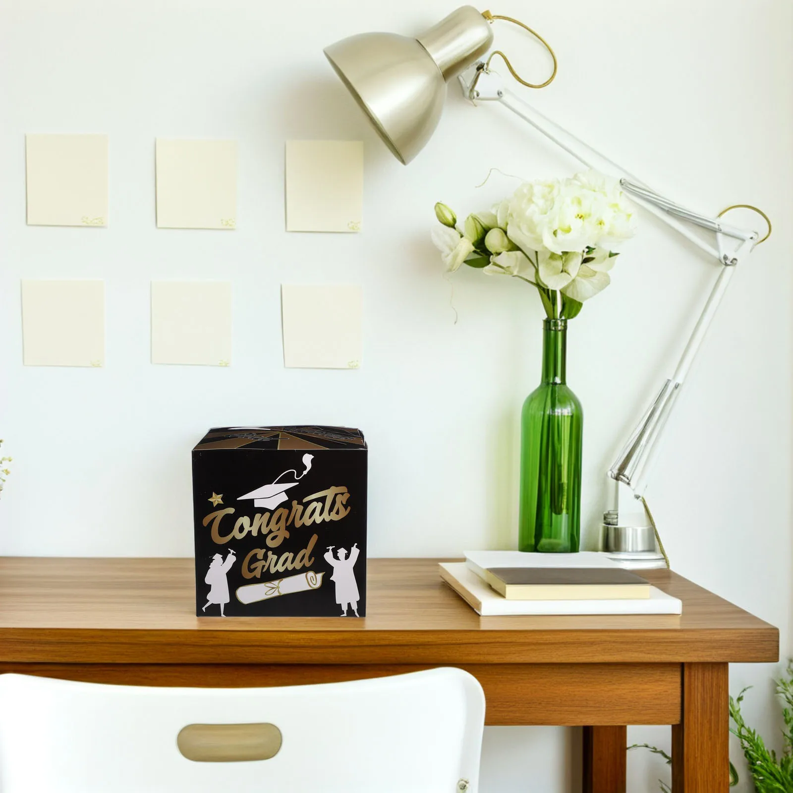 Graduation Season Message Box Multifunctional Cardboard Graduation Party Voting Box and Keepsake for All Levels
Graduation Season Message Box Multifunctional Cardboard Graduation Party Voting Box and Keepsake for All Levels