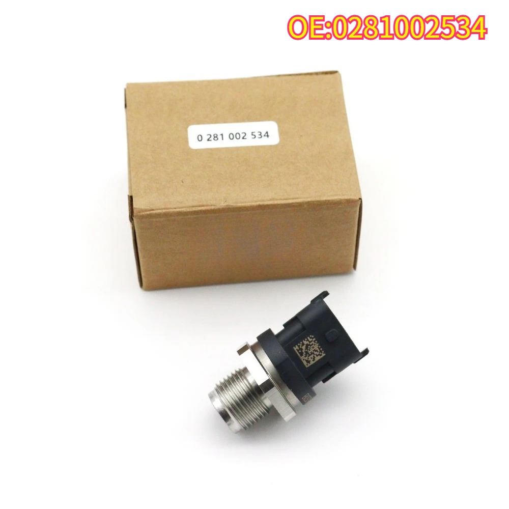 High quality New For 0281002534 Common Rail Fuel Pressure Sensor 0281002534 0281002652 for BMW 3 5 7 X5 2.5 3.0 D XD
High quality New For 0281002534 Common Rail Fuel Pressure Sensor 0281002534 0281002652 for BMW 3 5 7 X5 2.5 3.0 D XD