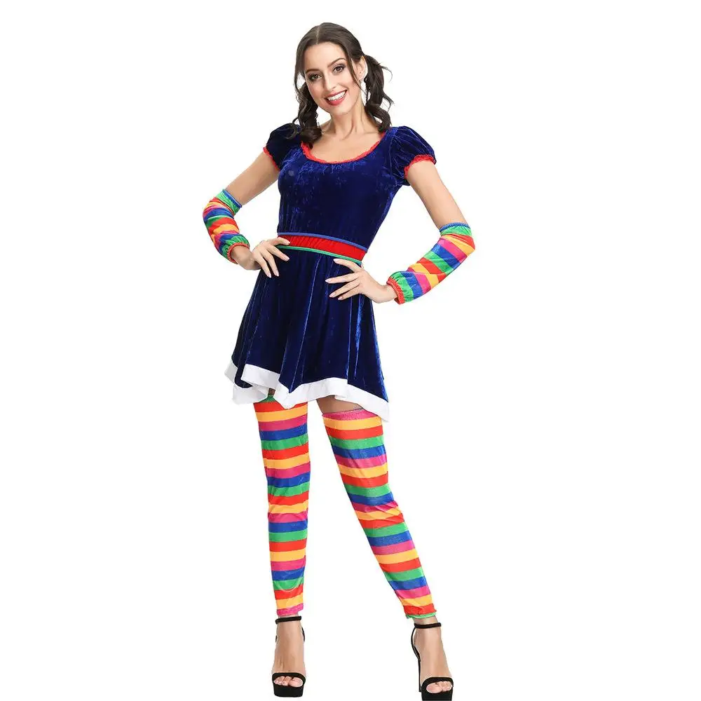 Rainbow Candy Clown Performance Costume Halloween Party Ball Gift Acrobatic Circus Performance Women's Traditional Ethnic Sta...
Rainbow Candy Clown Performance Costume Halloween Party Ball Gift Acrobatic Circus Performance Women's Traditional Ethnic Sta...