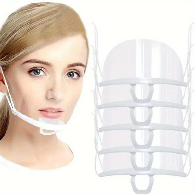 Transparent Hygienic Safety Mask, Restaurant Catering Mouth Mask, Plastic Reusable Mouth and Nose Mask, Guard Mouth Shield
Transparent Hygienic Safety Mask, Restaurant Catering Mouth Mask, Plastic Reusable Mouth and Nose Mask, Guard Mouth Shield
