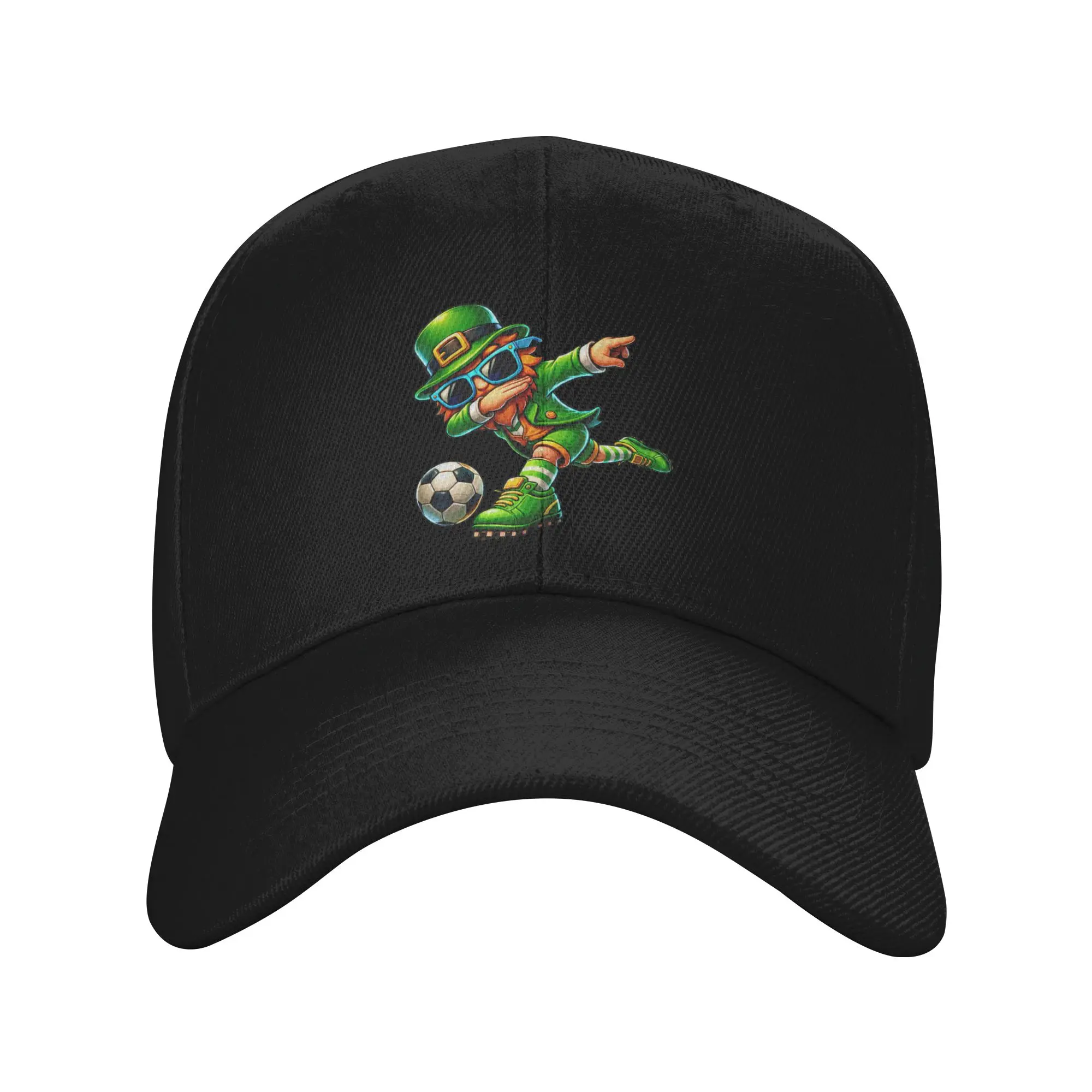 Funny Leprechaun Playing Soccer St Patrick Day Sun Baseball Cap Summer Streetwear Hip Hop Hats Men Running Hippie Snapback Cap
Funny Leprechaun Playing Soccer St Patrick Day Sun Baseball Cap Summer Streetwear Hip Hop Hats Men Running Hippie Snapback Cap