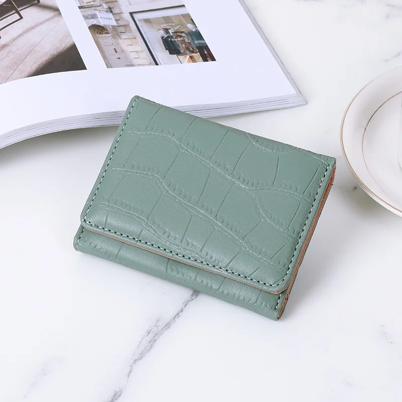 6 Colors Trifold Short leather wallet Fashion Stone Pattern small wallets Fresh Style slim womens wallet 2024 New purse women
6 Colors Trifold Short leather wallet Fashion Stone Pattern small wallets Fresh Style slim womens wallet 2024 New purse women