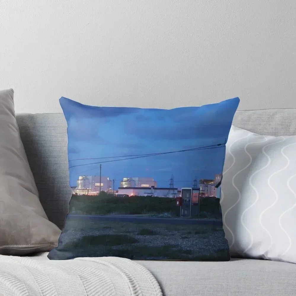 Dungeness Nuclear Power Station at dawn. Throw Pillow covers for pillows Sofa Cushion Cover Luxury Sofa Cushions pillow
Dungeness Nuclear Power Station at dawn. Throw Pillow covers for pillows Sofa Cushion Cover Luxury Sofa Cushions pillow