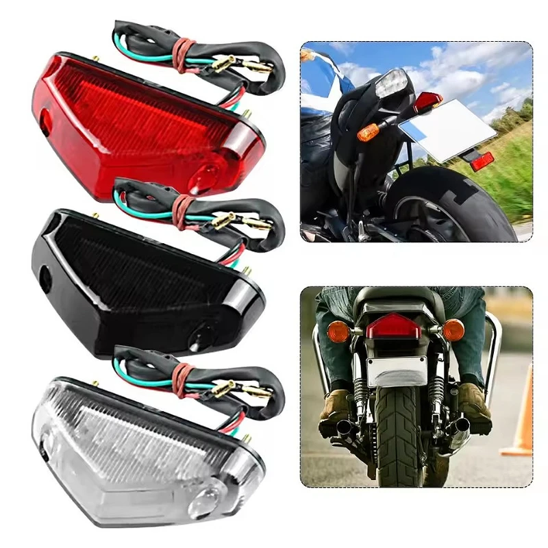 12V Motorcycle Universal Rear Tail Light Rear Brake Warning LED Light Motor Brake Motorcycle Safe Driving Accessories
12V Motorcycle Universal Rear Tail Light Rear Brake Warning LED Light Motor Brake Motorcycle Safe Driving Accessories