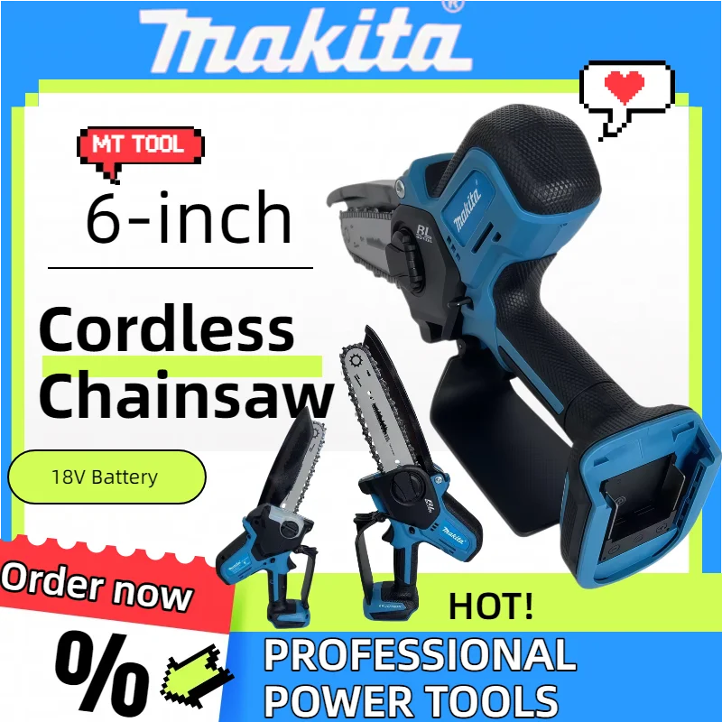 Makita Electric Saw Chain Saw Handheld Portable Wood Logging Chainsaw Garden Pruning Wood Power Tool
Makita Electric Saw Chain Saw Handheld Portable Wood Logging Chainsaw Garden Pruning Wood Power Tool