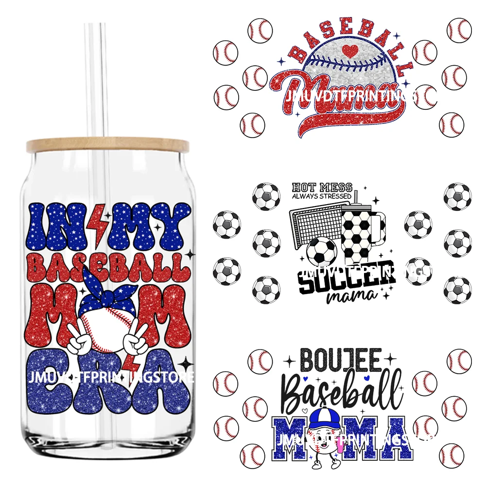 Glitter Boujee Baseball Mama UV DTF Sticker For 16OZ Libbey Glass Cup Can Wrap Transfer Sticker Custom DIY Logo Soccer Sport Mom
Glitter Boujee Baseball Mama UV DTF Sticker For 16OZ Libbey Glass Cup Can Wrap Transfer Sticker Custom DIY Logo Soccer Sport Mom