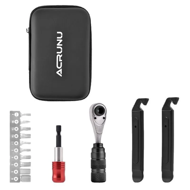 Bike Repair Tool Kits 72 Tooth Ratchet Wrench Set Portable Torque Screwdriver Lightweight Bicycle Maintenance Tool
Bike Repair Tool Kits 72 Tooth Ratchet Wrench Set Portable Torque Screwdriver Lightweight Bicycle Maintenance Tool