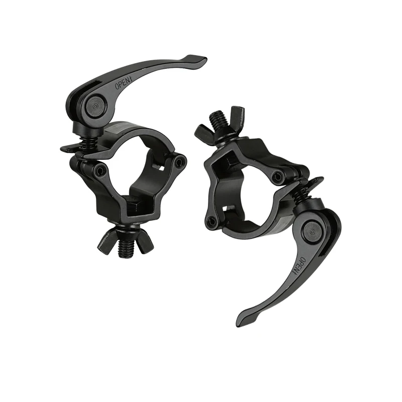 1pcs Small Hook Universal Truss Clamp Aluminum Stage Fixture Hanger Heavy Duty 100kg Fits 38-40mm Pipe Tube
1pcs Small Hook Universal Truss Clamp Aluminum Stage Fixture Hanger Heavy Duty 100kg Fits 38-40mm Pipe Tube