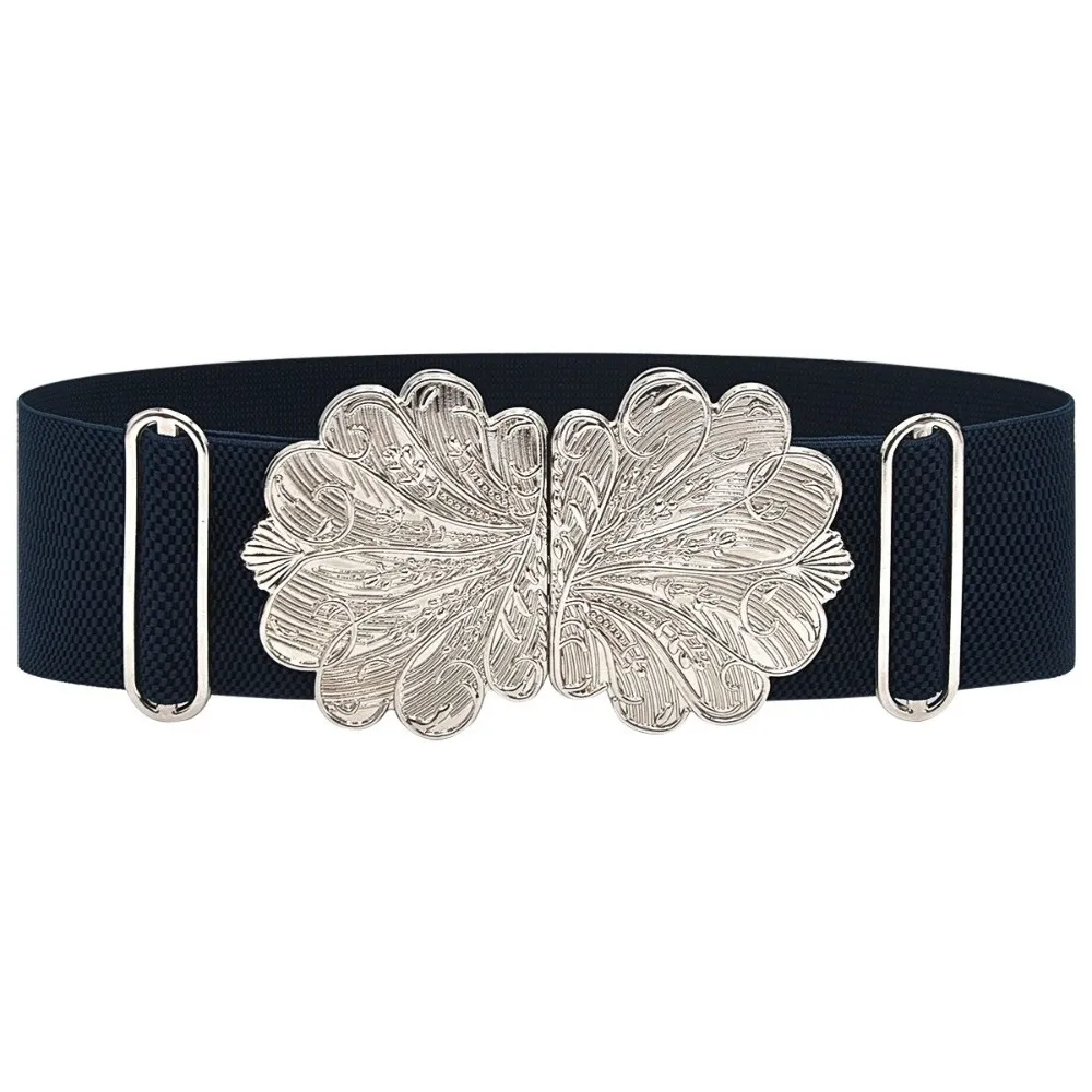 Модный металлический эластичный пояс для женщин с пряжкой, однотонный, стрейч, для подчеркивания талии, удобный широкий эластичный ремень для джинсов
Модный металлический эластичный пояс для женщин с пряжкой, однотонный, стрейч, для подчеркивания талии, удобный широкий эластичный ремень для джинсов