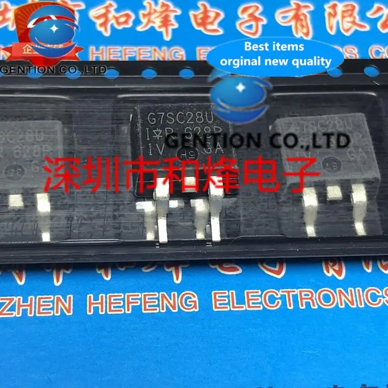 10 шт. G7SC28U IRG7SC28U TO-263 в наличии 100% новые и оригинальные
10 шт. G7SC28U IRG7SC28U TO-263 в наличии 100% новые и оригинальные