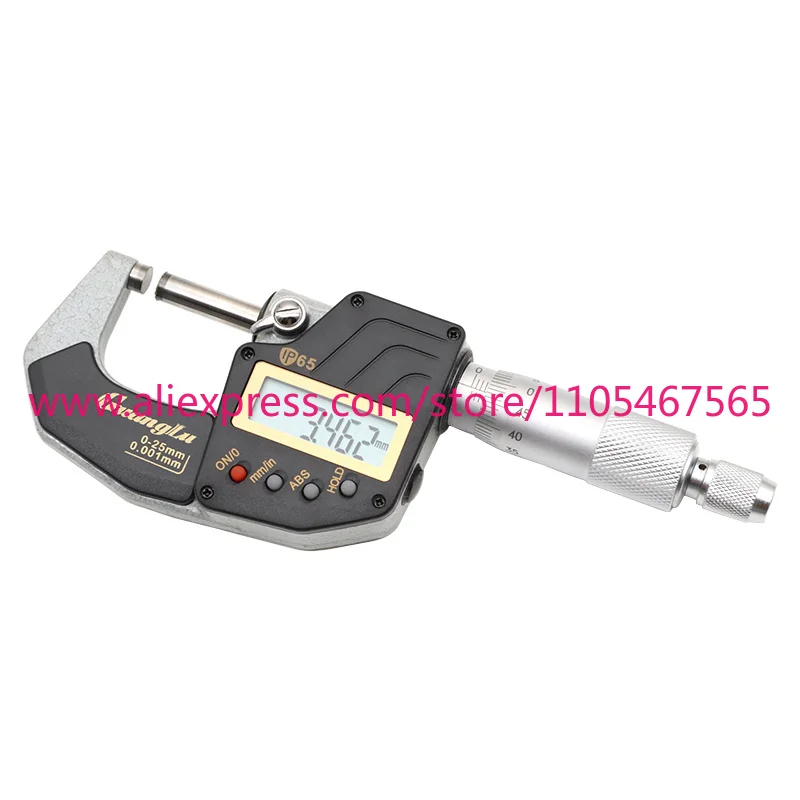 Precision Metal Digital Micrometer IP65 Waterproof and Oil-proof Electronic Caliper
Precision Metal Digital Micrometer IP65 Waterproof and Oil-proof Electronic Caliper