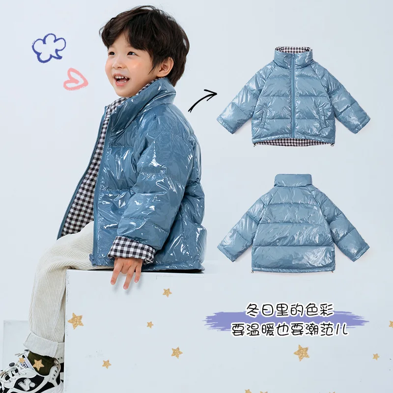 Unisex Kids Winter Puffer Jacket for Boys Girls Stand Collar Washable Short Down Alternative Coat Ages 2-14 YearsOuterwear
Unisex Kids Winter Puffer Jacket for Boys Girls Stand Collar Washable Short Down Alternative Coat Ages 2-14 YearsOuterwear