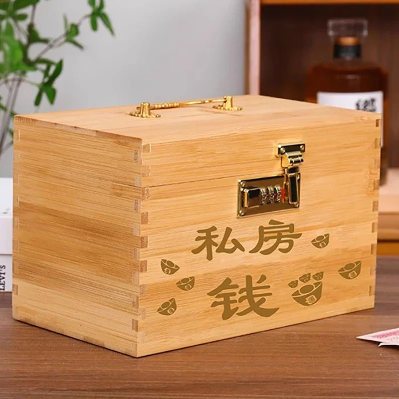 Wooden Safe Money Saving Box Lock With Coin Key Bank Notes Money Saving Box Cash Caja Fuertes Para Dinero Piggy Bank
Wooden Safe Money Saving Box Lock With Coin Key Bank Notes Money Saving Box Cash Caja Fuertes Para Dinero Piggy Bank