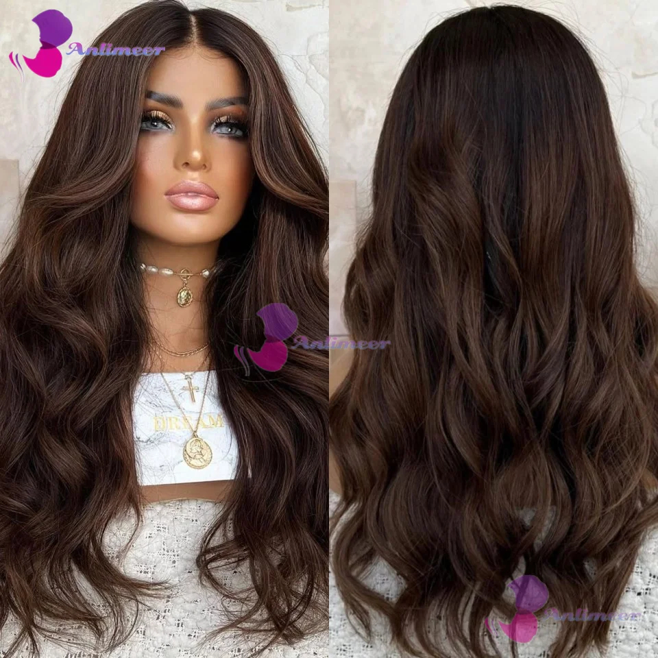 Black Dark Brown Highlight Glueless 13x4 Ear to Ear Lace Silk Top Human Hair Wigs Bleached Knots 360/Full Lace Human Hair Wigs
Black Dark Brown Highlight Glueless 13x4 Ear to Ear Lace Silk Top Human Hair Wigs Bleached Knots 360/Full Lace Human Hair Wigs