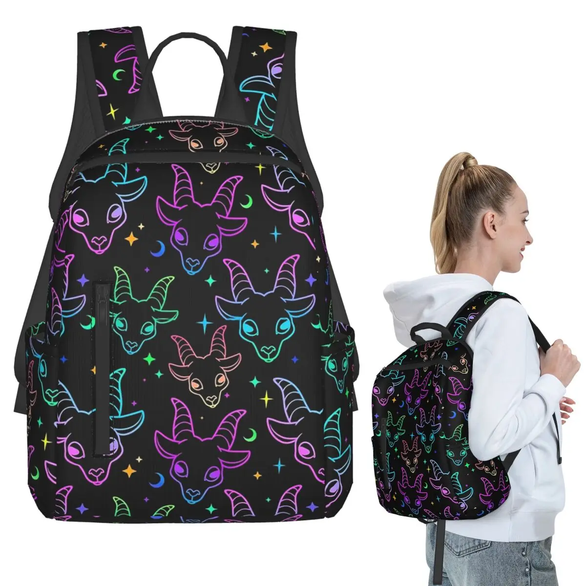 Little BaphometPastel Goth Kawaii Pastel Creepy Backpack Student BookBag Kids School Bag Laptop Shoulder Bags Boys Girls
Little BaphometPastel Goth Kawaii Pastel Creepy Backpack Student BookBag Kids School Bag Laptop Shoulder Bags Boys Girls