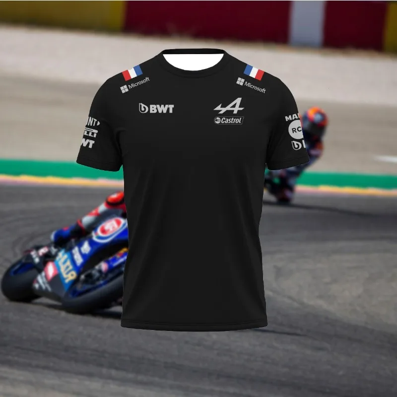 Men's Quick Drying Printed T-shirt, F1 Team Racing Suit, Comfortable and Breathable Sports Short Sleeved Shirt
Men's Quick Drying Printed T-shirt, F1 Team Racing Suit, Comfortable and Breathable Sports Short Sleeved Shirt
