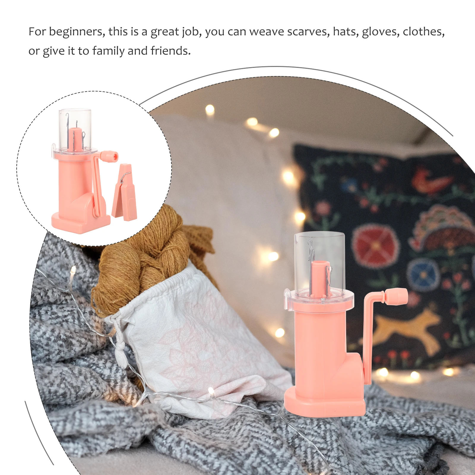 1Set Knitting Mill Mini DIY Hand Operated Winding Machine Home Craft Tool Spool Knitter Bracelet Weave Tool Knitting Mill
1Set Knitting Mill Mini DIY Hand Operated Winding Machine Home Craft Tool Spool Knitter Bracelet Weave Tool Knitting Mill