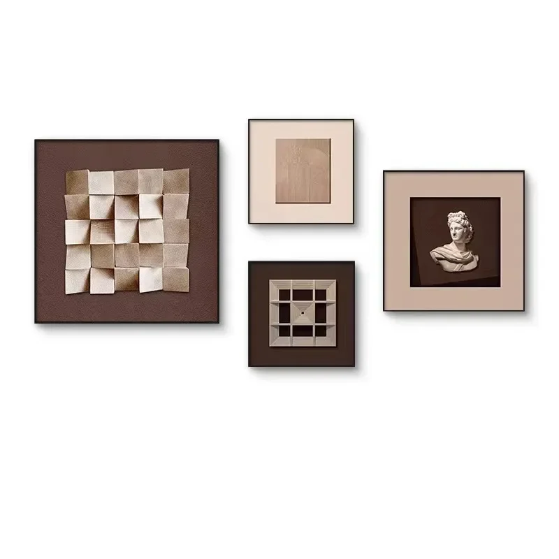 Italian Chinese and ancient style dining room decorative painting abstract combination living room sofa background wall hanging
Italian Chinese and ancient style dining room decorative painting abstract combination living room sofa background wall hanging