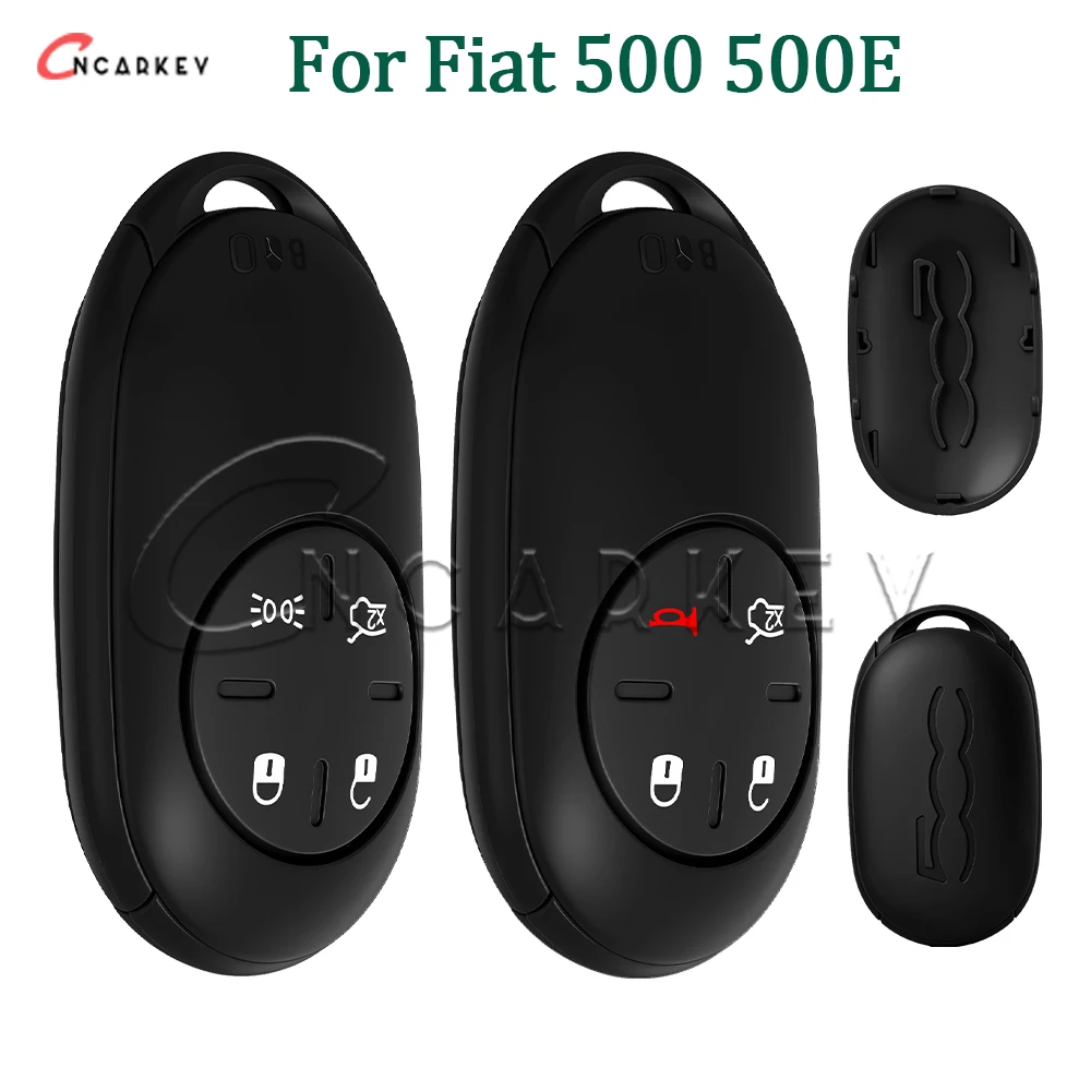 Remote Keyless Go Car Key Shell Case 4 Buttons For Fiat 500 500E 500X 2020-2024 No Uncut Blade Replacement Smart Key Fob Cover
Remote Keyless Go Car Key Shell Case 4 Buttons For Fiat 500 500E 500X 2020-2024 No Uncut Blade Replacement Smart Key Fob Cover
