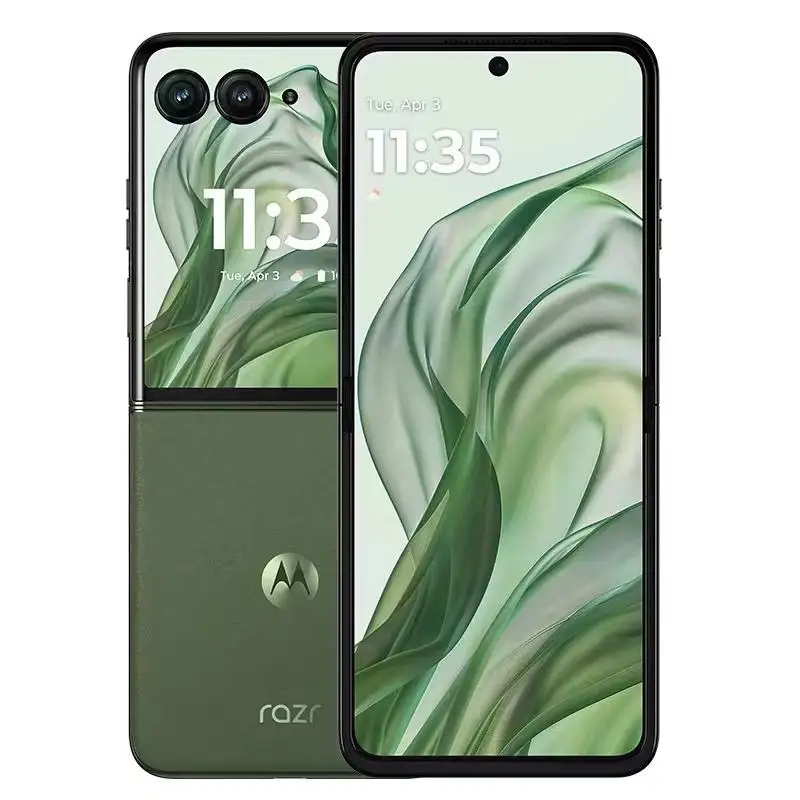 Global ROM Moto Razr 50 Ultra Folding Mobile Phone Snapdragon 8s Gen 3 Octa core 6.9inch 4000mAh Battery 45W 32MP Front Camera
Global ROM Moto Razr 50 Ultra Folding Mobile Phone Snapdragon 8s Gen 3 Octa core 6.9inch 4000mAh Battery 45W 32MP Front Camera