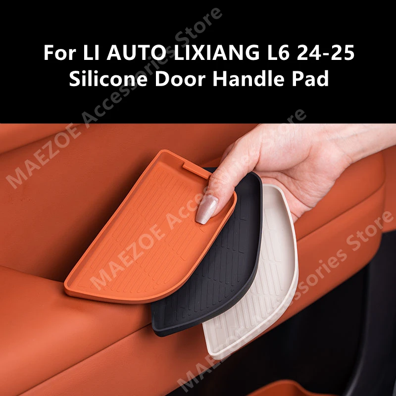 For LI AUTO LIXIANG L6 24-25 Silicone Door Handle Pad,Car Interior Decoration Modification Accessories Refit
For LI AUTO LIXIANG L6 24-25 Silicone Door Handle Pad,Car Interior Decoration Modification Accessories Refit