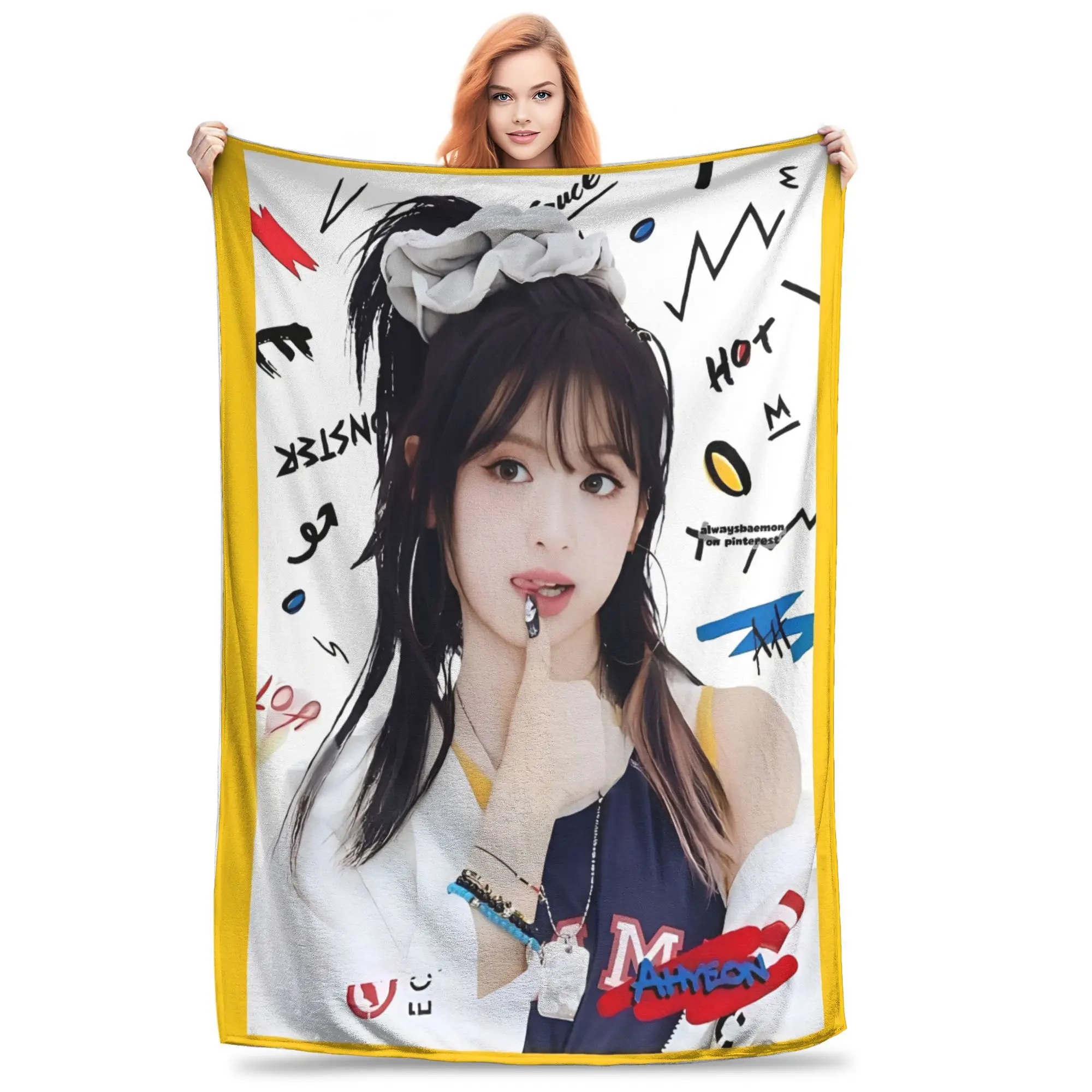 Babymonsters Hot Saucen Ahyeon Blankets Wool Throw Blankets Bed Sofa Decoration Lightweight Bedsprea,
Babymonsters Hot Saucen Ahyeon Blankets Wool Throw Blankets Bed Sofa Decoration Lightweight Bedsprea,