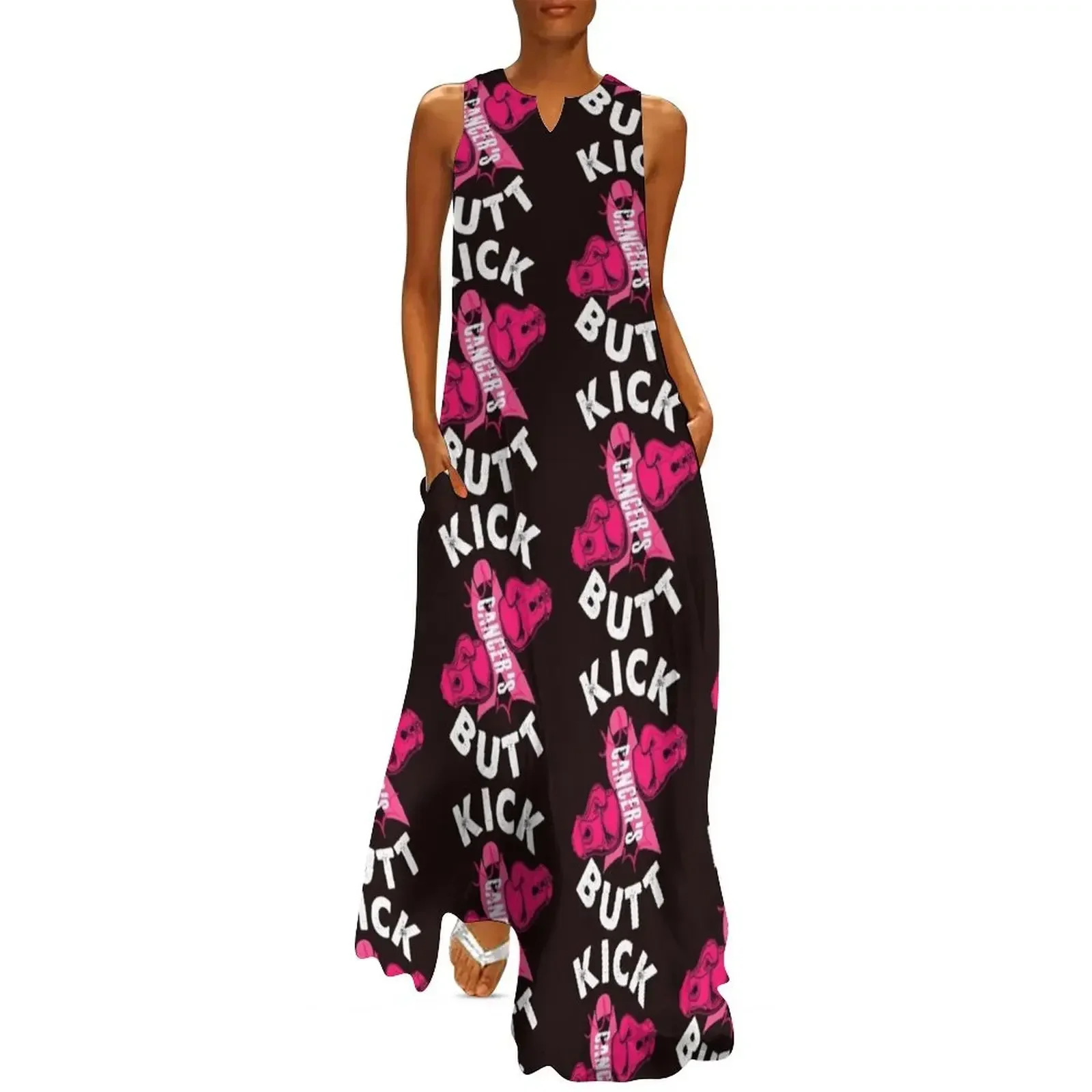 KICK CANCER'S BUTT !!!! Breast Cancer Awareness Long Dress sexy dress for women dress summer 2025 women
KICK CANCER'S BUTT !!!! Breast Cancer Awareness Long Dress sexy dress for women dress summer 2025 women
