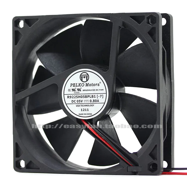 НОВИНКА ДЛЯ двигателей PELKO R9225H05BPLB1 9 см двойной шарикоподшипник 9025 5 В 0,80 А USB-вентилятор охлаждения
НОВИНКА ДЛЯ двигателей PELKO R9225H05BPLB1 9 см двойной шарикоподшипник 9025 5 В 0,80 А USB-вентилятор охлаждения