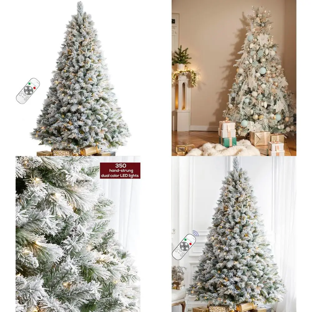 Рождественская елка из снежной ели с предварительной подсветкой, 6 футов и пультом дистанционного управления, 350 двухцветных светодиодных фонарей, искусственные петли для домашнего декора
Рождественская елка из снежной ели с предварительной подсветкой, 6 футов и пультом дистанционного управления, 350 двухцветных светодиодных фонарей, искусственные петли для домашнего декора