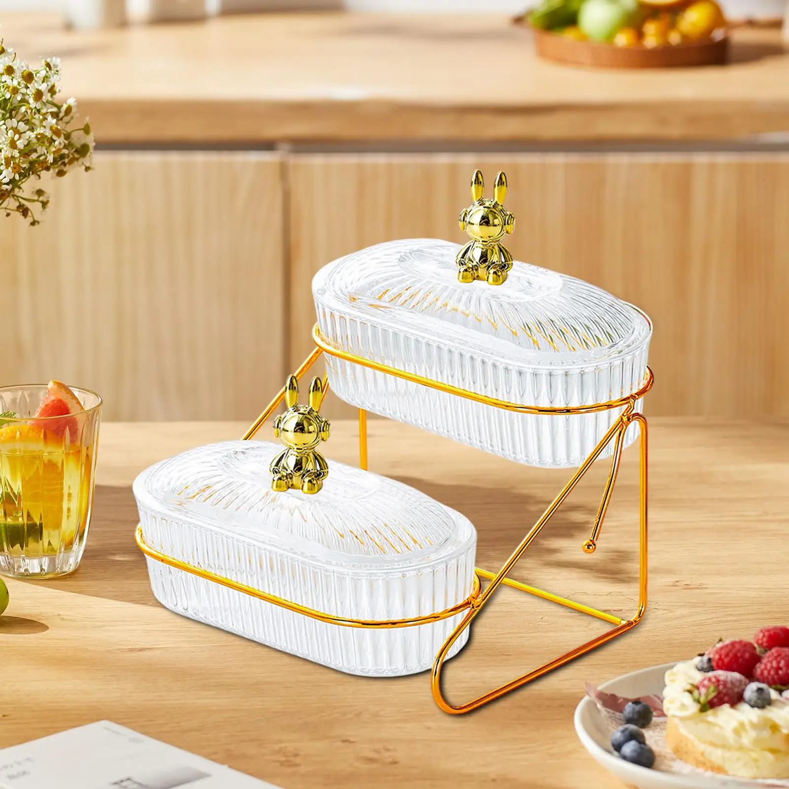 Dried Fruit Salad Plate Tier Fruit Stand with Rack Serving Container Snack Dishes Appetizer Tray for Party Family Living Room
Dried Fruit Salad Plate Tier Fruit Stand with Rack Serving Container Snack Dishes Appetizer Tray for Party Family Living Room