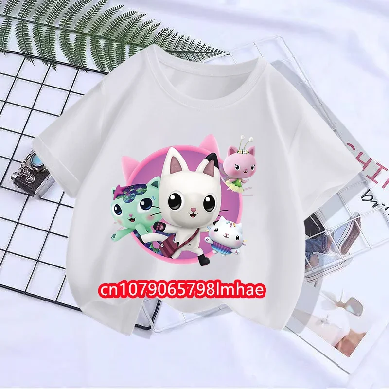New Girls Clothes Cute Gabbys Doll House Cartoon Kids Funny T-Shirts Baby Boys T shirt Summer Short Sleeve Children Tops
New Girls Clothes Cute Gabbys Doll House Cartoon Kids Funny T-Shirts Baby Boys T shirt Summer Short Sleeve Children Tops