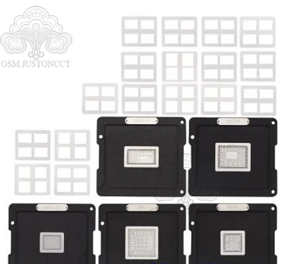NEW DS-908 Soldering Tool Kit for Mackbook BGA Reballing Stencil Set for All BGA chips of Macbook Air/Pro Macbook 2010-2018
NEW DS-908 Soldering Tool Kit for Mackbook BGA Reballing Stencil Set for All BGA chips of Macbook Air/Pro Macbook 2010-2018