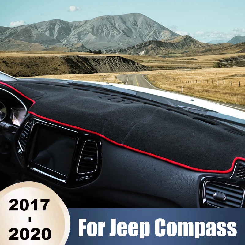 Чехол для приборной панели автомобиля, Противоскользящий коврик для Jeep Compass 2017 2018 2019 2020
Чехол для приборной панели автомобиля, Противоскользящий коврик для Jeep Compass 2017 2018 2019 2020