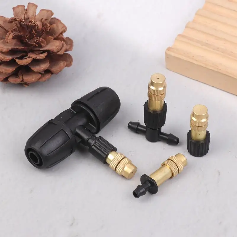 10Pcs/pack Garden Misting Cooling System Garden Irrigation Watering Brass Atomizer Adjustable Garden Micro Sprinklers
10Pcs/pack Garden Misting Cooling System Garden Irrigation Watering Brass Atomizer Adjustable Garden Micro Sprinklers