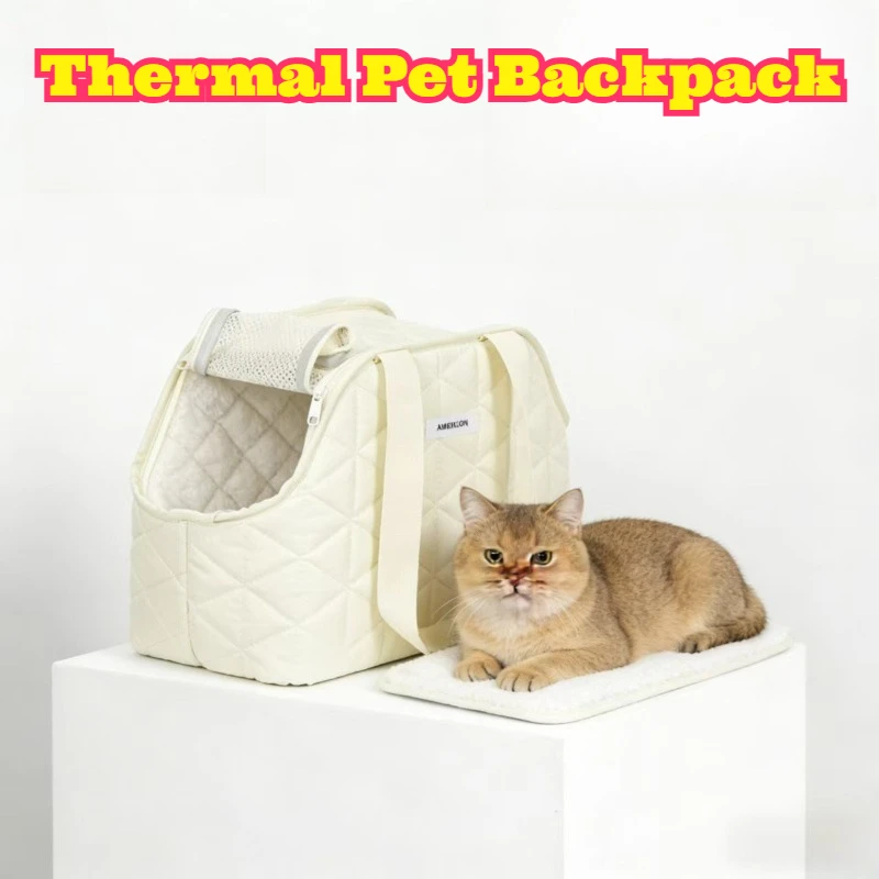 Pet Backpack Winter Warm Large Capacity Portable Crossbody Pet Carrier Car Outdoor Travel Bag Cat Small Puppy Comfort Walking
Pet Backpack Winter Warm Large Capacity Portable Crossbody Pet Carrier Car Outdoor Travel Bag Cat Small Puppy Comfort Walking