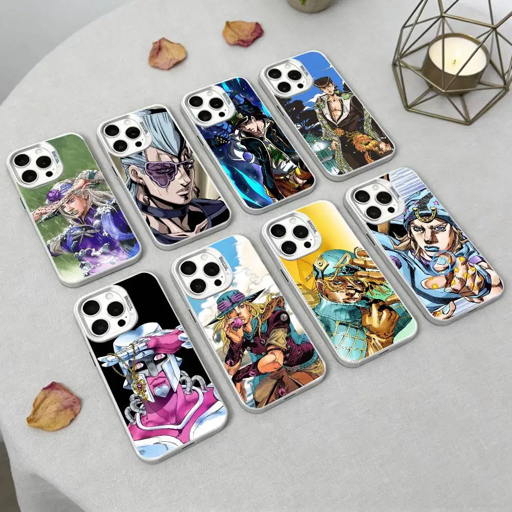Anime Jojos Bizarres Adventures Phone Case For IPhone 16 17 15 14 12 13 Pro Max white Color Shockproof Cover
Anime Jojos Bizarres Adventures Phone Case For IPhone 16 17 15 14 12 13 Pro Max white Color Shockproof Cover