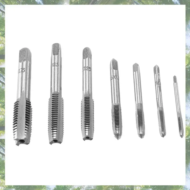 Premium-21Pcs M3 To M12 Metal Hand Screw Machine Metric Taper Plug Tap Drill Bit Kit Silver
Premium-21Pcs M3 To M12 Metal Hand Screw Machine Metric Taper Plug Tap Drill Bit Kit Silver