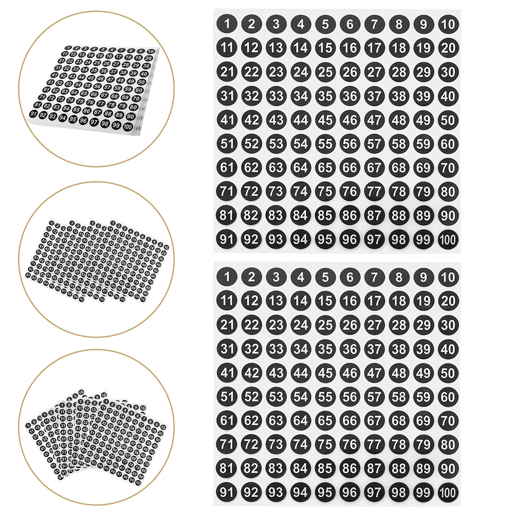 100 Sheets Waterproof Digital Stickers Adhesive Mini Numbers Inventory Classroom Packaging Folder Tag
100 Sheets Waterproof Digital Stickers Adhesive Mini Numbers Inventory Classroom Packaging Folder Tag