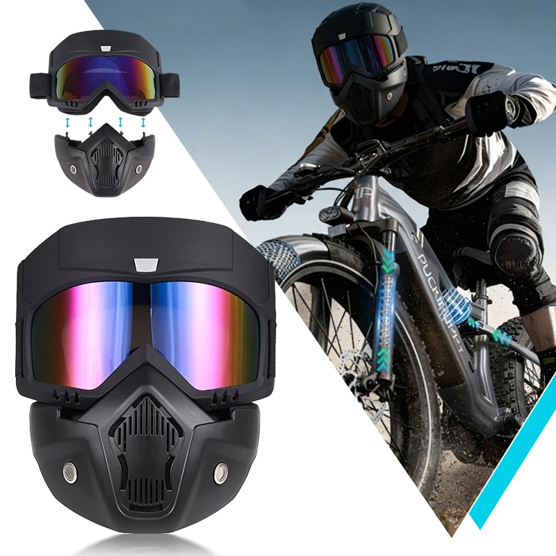 Car Key Bag Dustproof Breathable Full Face Mask with Adjustable Off-Road Goggles for Dirt Bike Racing Motocross ATV MTB Cycling
Car Key Bag Dustproof Breathable Full Face Mask with Adjustable Off-Road Goggles for Dirt Bike Racing Motocross ATV MTB Cycling
