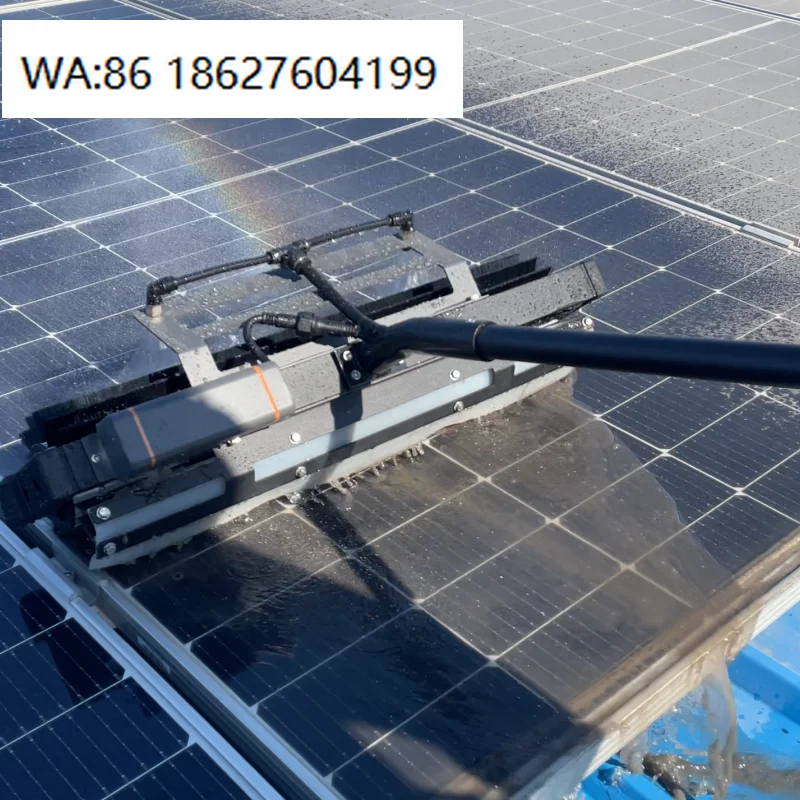 24V/28Ah Aluminium Direct Drive Cleaner | Dry Wet Dual Solar Brush Efficient Maintenance Tool For Various Silicon PV Module Pane
24V/28Ah Aluminium Direct Drive Cleaner | Dry Wet Dual Solar Brush Efficient Maintenance Tool For Various Silicon PV Module Pane